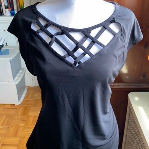 Women’s black blouse- size Medium